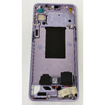 Pantalla oled para Oppo Reno 6 5G mas tactil negro mas marco purpura calidad compatible hehui