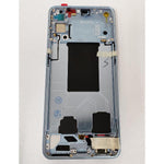 Pantalla oled para Oppo Reno 6 5G mas tactil negro mas marco azul calidad compatible hehui