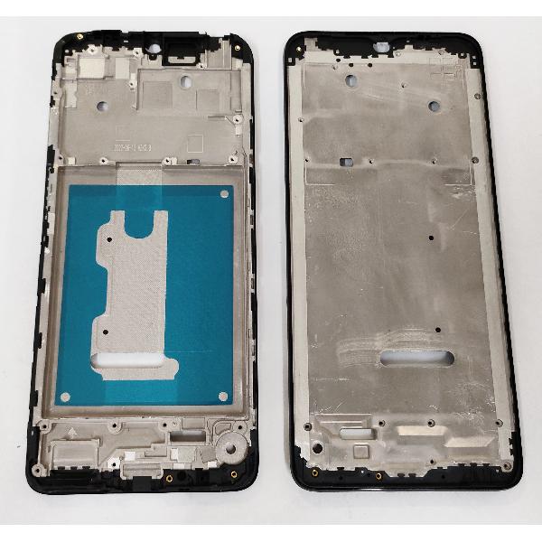 Carcasa central o marco negro para Motorola Moto E22 XT2239 calidad premium