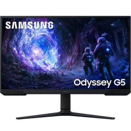 Monitor Gaming Samsung Odyssey G5 G51F S27FG510EU 27"/ QHD/ 1ms/ 180Hz/ VA/ Regulable en altura/ Negro - PixelPlaza