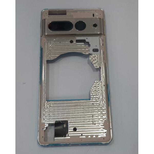 carcasa central o marco dorado para Google Pixel 7 pro calidad premium