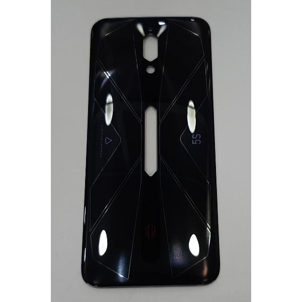 Tapa trasera o tapa bateria negra para ZTE Nubia Red Magic 5s calidad premium