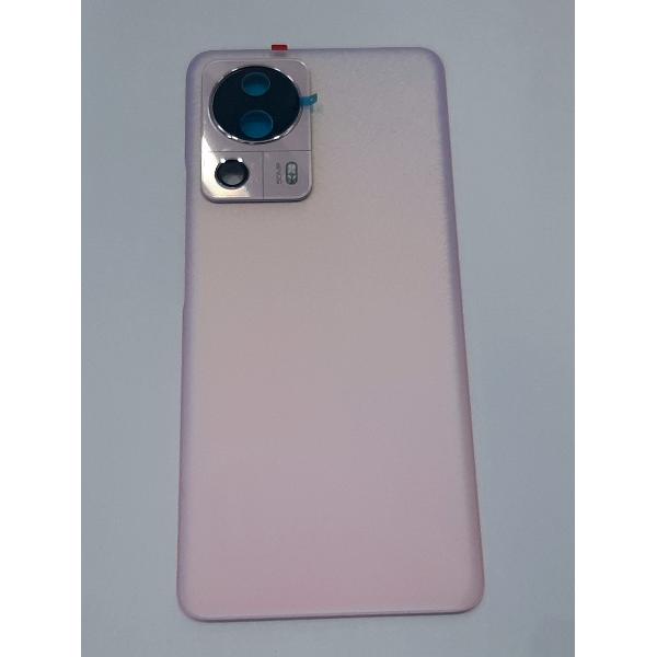 Tapa trasera o tapa bateria rosa para Xiaomi 13 Lite mas cubierta camara