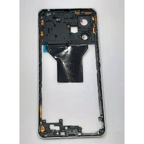 Carcasa trasera o marco plata para Xiaomi Redmi Note 12 Pro 5G calidad premium
