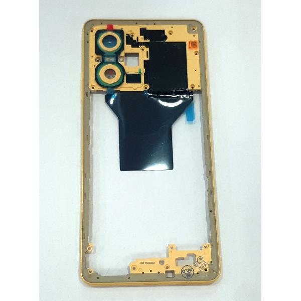 Carcasa trasera o marco amarillo para Xiaomi Redmi Note 12 Pro 5G calidad premium