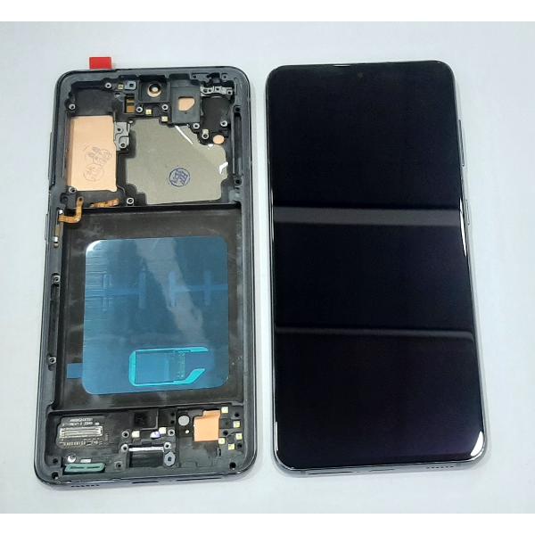 Pantalla oled para Samsung Galaxy S21 5G SM-G991B SM-G991 G991B G991 mas tactil negro mas marco negro compatible