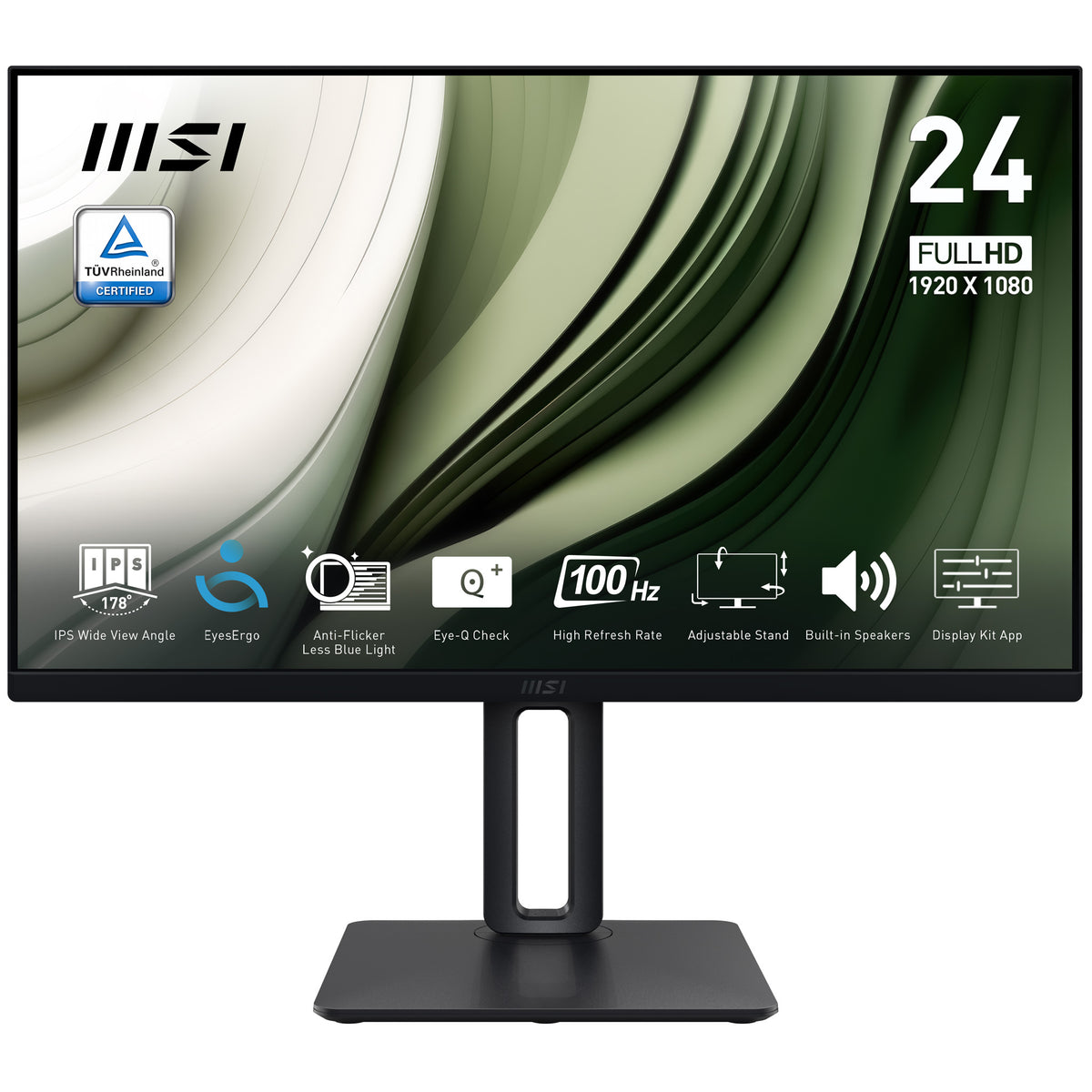 Monitor MSI pro mp245pg 23.8 pulgadas FHD 100hz