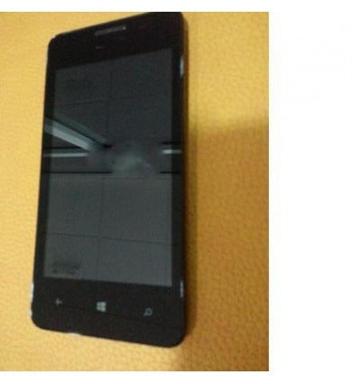 Huawei Ascend W2 Pantalla lcd + Táctil negro + Marco premium