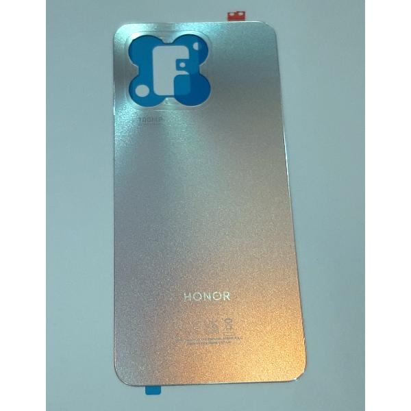 Tapa trasera o tapa bateria plata para Huawei Honor X8a 0235AEUR Service Pack