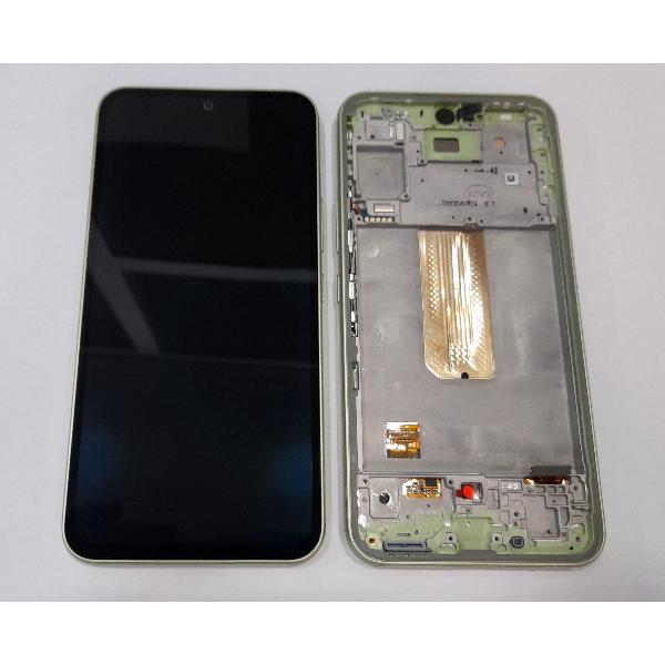 Pantalla lcd para Samsung Galaxy A54 5G A546B GH82-31232C mas tactil negro mas marco lima Service Pack