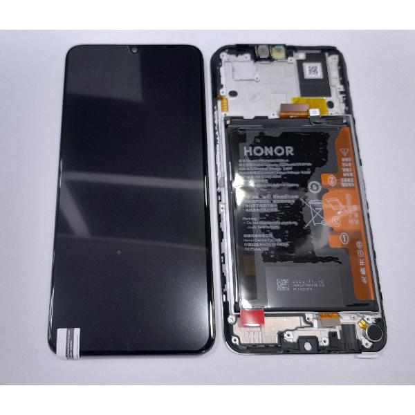 Pantalla lcd para Huawei Honor X7a 0235AENA mas tactil negro mas marco negro Service Pack