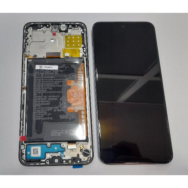 Pantalla lcd para Huawei Honor X8a 0235AEUH mas tactil negro mas marco negro Service Pack