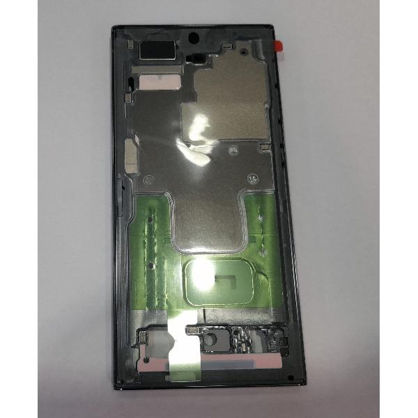 Carcasa central o marco verde para Samsung Galaxy S23 Ultra SM-S918 GH96-15833C Service Pack