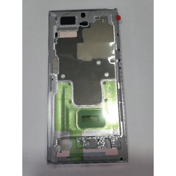 Carcasa central o marco lima azul sky para Samsung Galaxy S23 Ultra SM-S918 GH96-15833G Service Pack