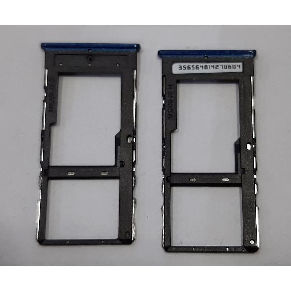 soporte o bandeja sim azul para TCL 20Y dual sim calidad premium