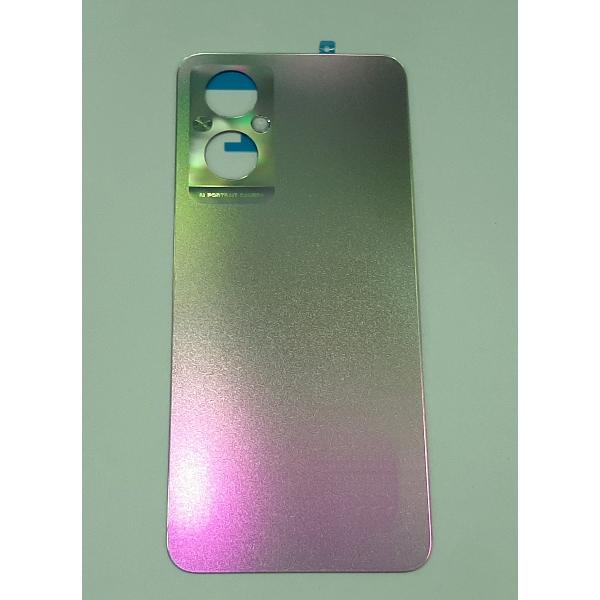 Tapa trasera o tapa bateria azul espejo para Oppo A96 5G