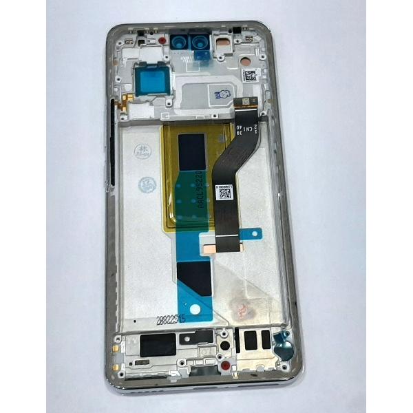 Pantalla lcd para Xiaomi 13 Lite 5G mas tactil negro mas marco plata calidad premium