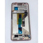 Pantalla lcd para Xiaomi 13 Lite 5G mas tactil negro mas marco rosa calidad premium