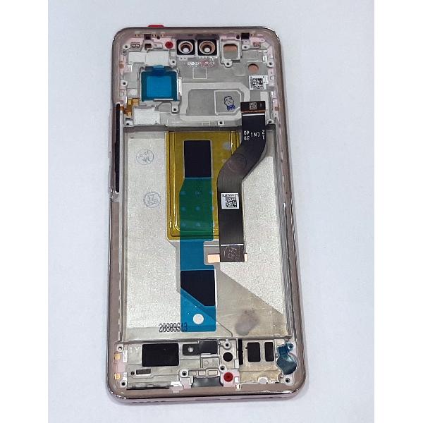 Pantalla lcd para Xiaomi 13 Lite 5G mas tactil negro mas marco rosa calidad premium