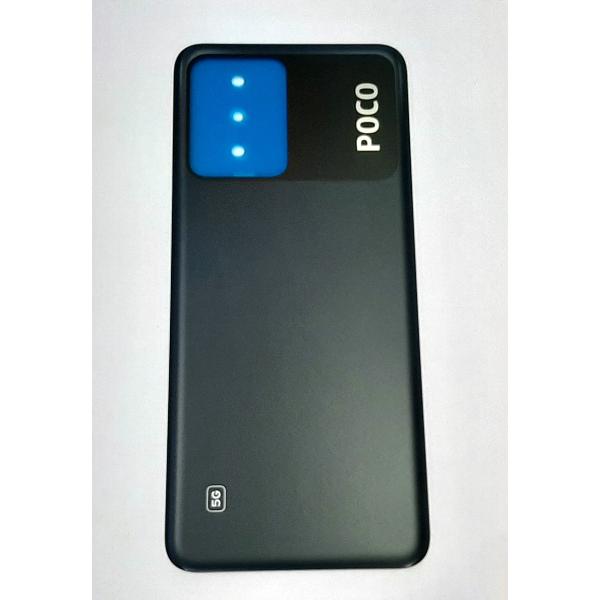 Tapa trasera o tapa bateria negra para Xiaomi Poco X5 5G