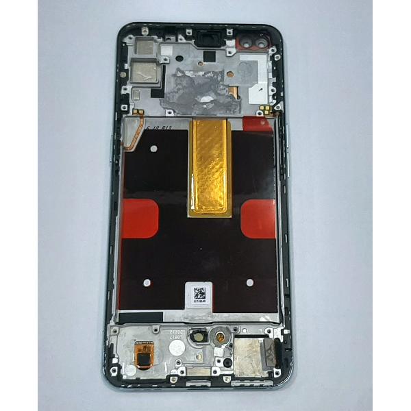 Pantalla lcd para Oppo Reno 4 mas tactil negro mas marco azul calidad premium