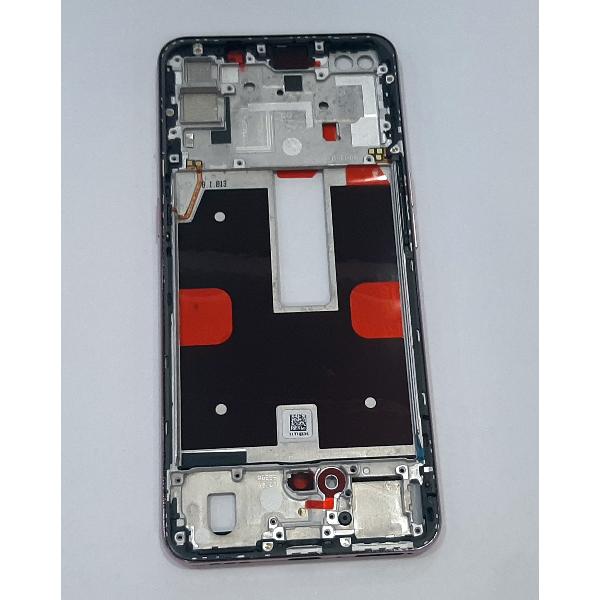 Carcasa central o marco rosa para Oppo Reno 4 calidad premium