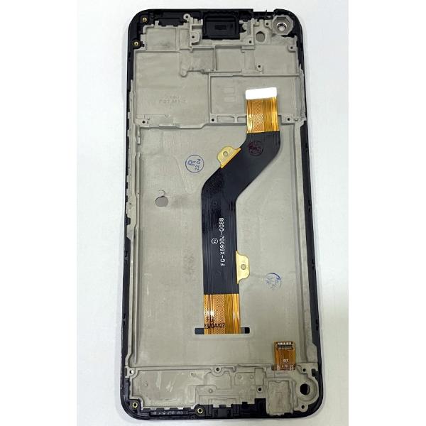 Pantalla lcd para Infinix Note 7 X690 mas tactil negro mas marco negro calidad premium