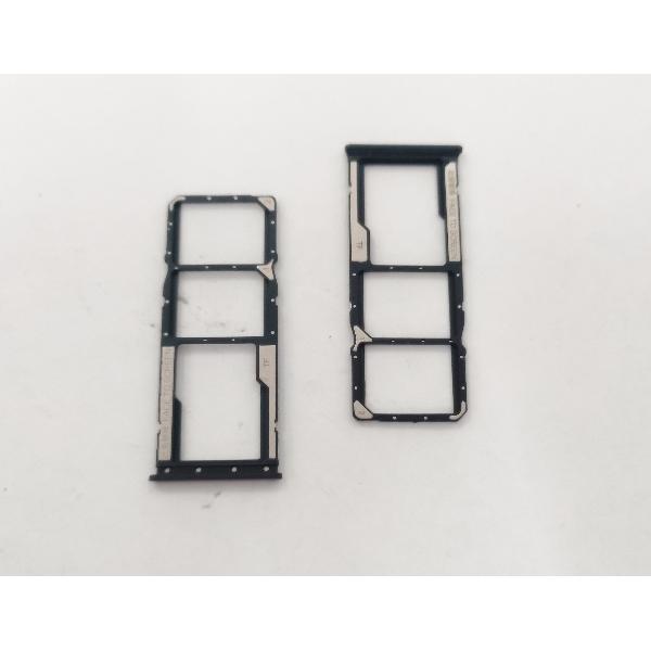 Soporte o bandeja sim negra para Xiaomi Redmi 12C dual sim calidad premium