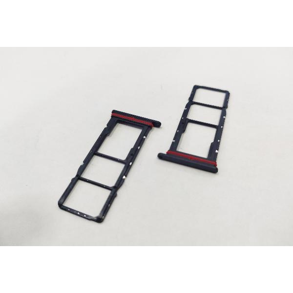 Soporte o bandeja SIM negra para Motorola MOTO E32 dual sim calidad premium