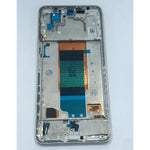 Pantalla Oled mas tactil negro para Xiaomi Poco F4 mas marco plata calidad hehui