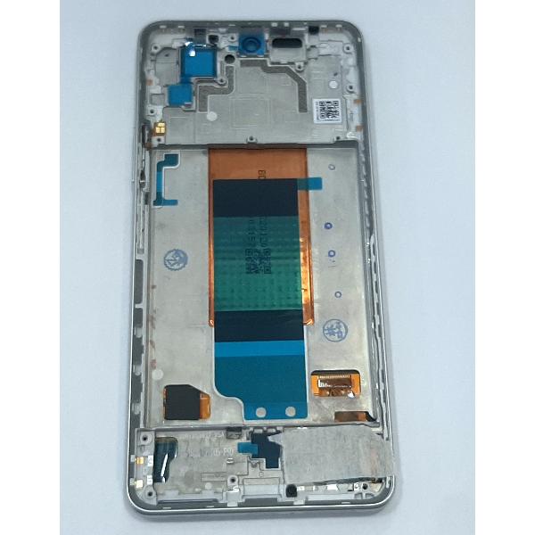 Pantalla Oled mas tactil negro para Xiaomi Poco F4 mas marco plata calidad hehui
