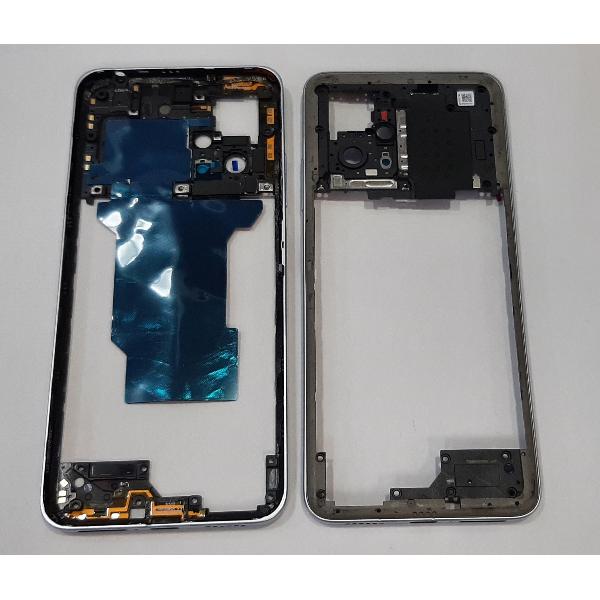 Carcasa o marco trasero plata para Xiaomi Redmi Note 11T 5G calidad premium