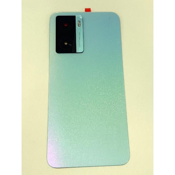 Tapa trasera o tapa bateria azul para Oppo A57S CPH2385 mas cubierta camara