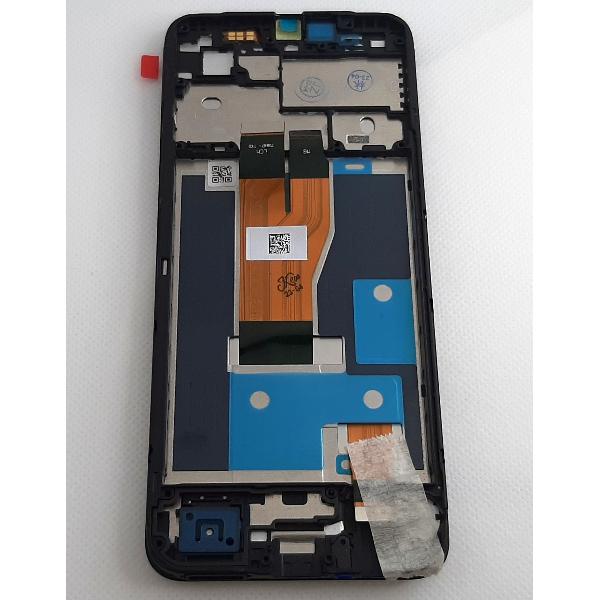 Pantalla lcd para Realme Narzo 50i Prime mas tactil negro mas marco negro calidad premium