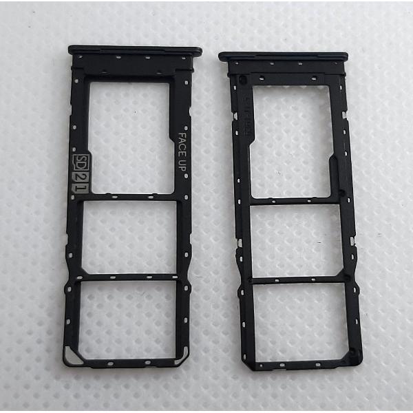 Soporte o bandeja dual sim negra para Motorola Moto G13 XT2331-3 calidad premium