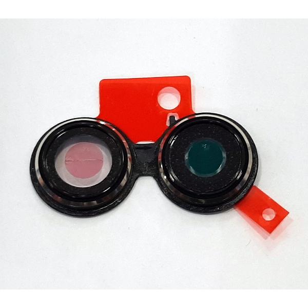 Set 2 cubierta camara dorada para Oppo A96 5G calidad premium