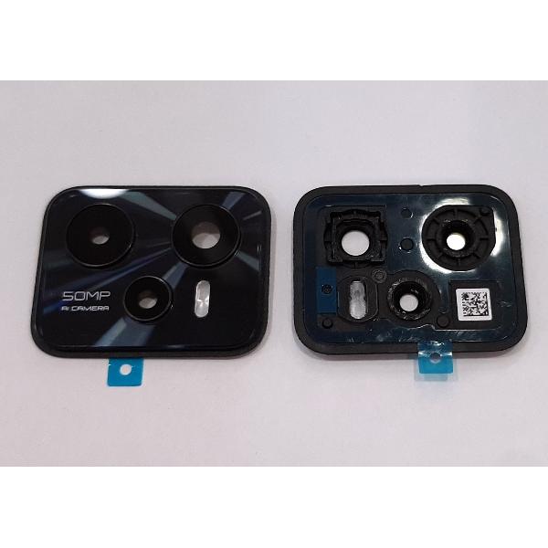 Cubierta camara negra para Realme C35 RMX3511 calidad premium