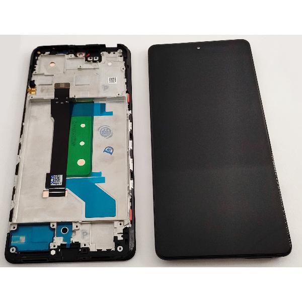 Pantalla lcd para Xiaomi Redmi Note 12 Pro plus 5G mas tactil negro mas marco negro calidad premium