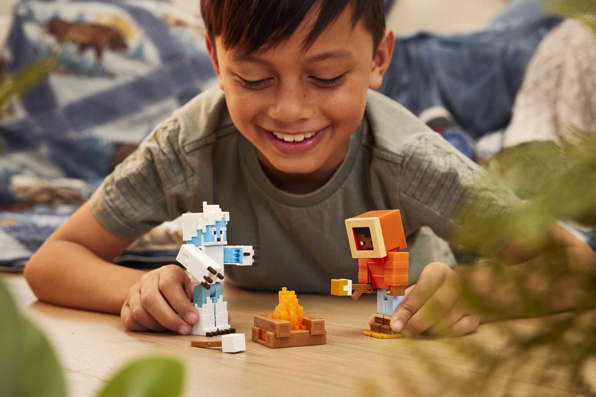 Figura Mattel minecraft creator series susto del yeti