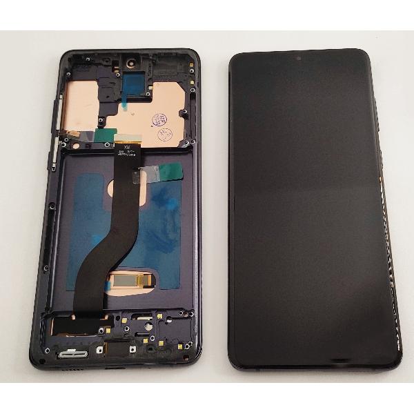 Pantalla oled para Samsung Galaxy S20 Plus S20+ G985 G986 5G mas tactil negro mas marco negro compatible