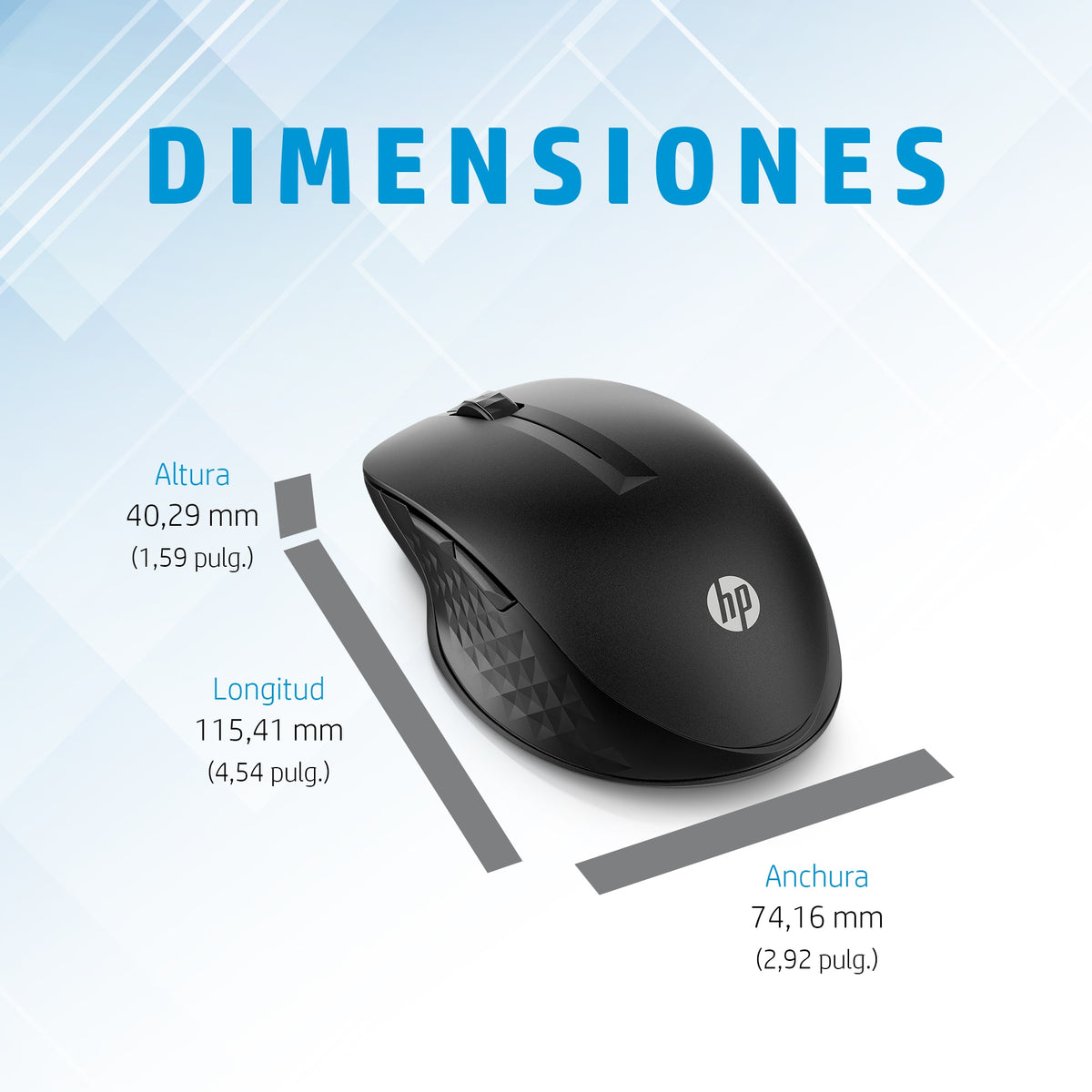 Ratón hp 430 inalámbrico multidispositivo