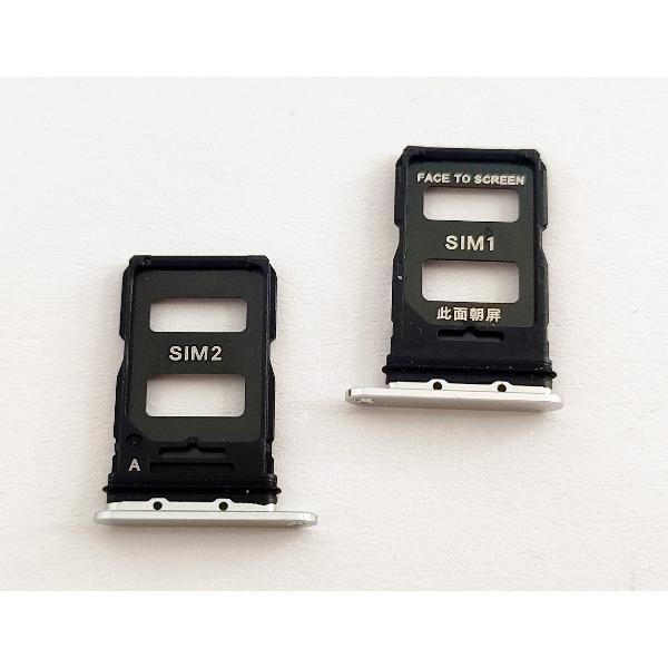 Soporte o bandeja dual sim blanca para Xiaomi 13 Pro calidad premium