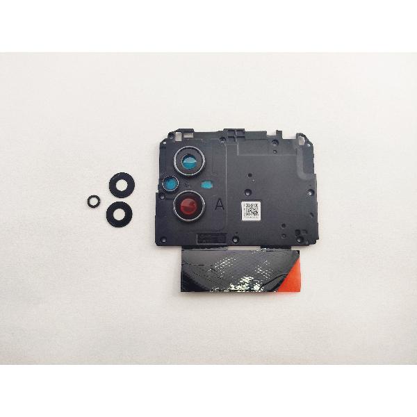 Carcasa sujecion mas cubierta camara negra para Xiaomi POCO M4 5G calidad premium