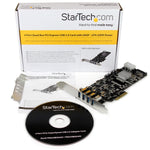 Tarjeta de puertos pci express startech pexusb3s44v 4x USB 3.0