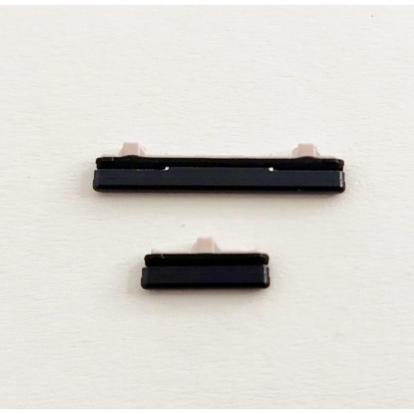 Set 2 botones negros para Samsung Galaxy S10 Lite G770F SM-G770F G770 SM-G770 calidad premium