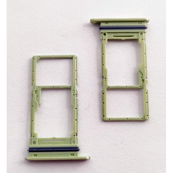 Soporte o bandeja dual sim verde para Samsung Galaxy A34 5G A346B calidad premium