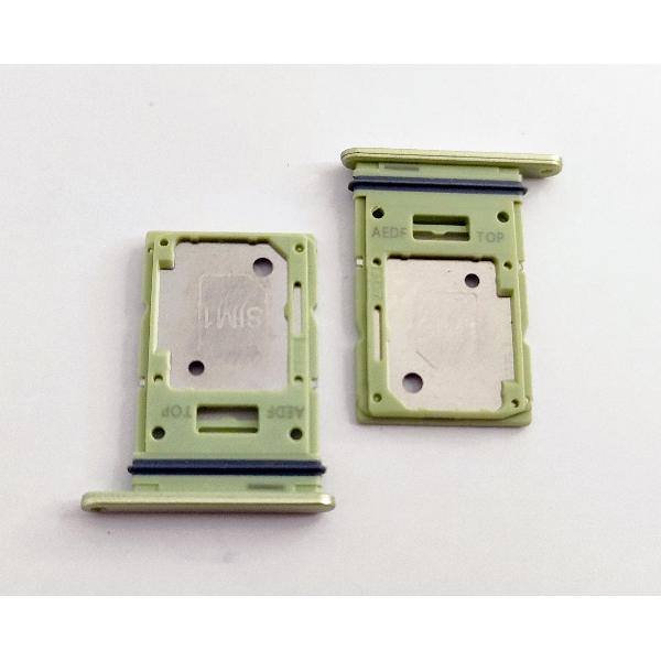 Soporte o bandeja single sim verde para Samsung Galaxy A54 5G A546B calidad premium