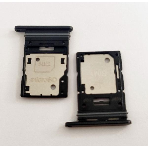 Soporte o bandeja dual sim negra para Samsung Galaxy A54 5G A546B calidad premium