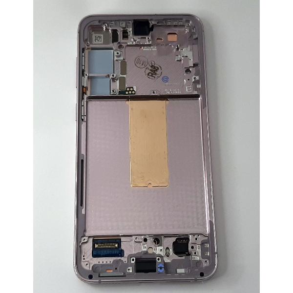 Pantalla lcd para Samsung galaxy S23 Plus SM-S916 mas tactil negro mas marco lavanda Service Pack GH82-30477D GH82-