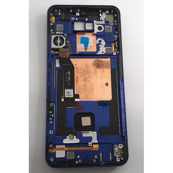 Pantalla lcd para ZTE Nubia Red Magic 7S Pro mas tactil negro mas marco azul calidad premium